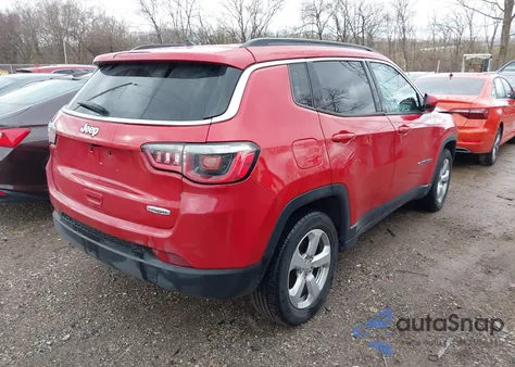 2018 Jeep Compass Latitude Fwd from USA, damaged, VIN 3C4NJCBB3JT227092